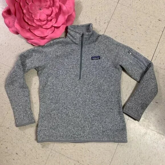 Patagonia Jackets & Blazers - PATAGONIA Better Sweater 1/4 Zip Fleece Pullover 25617‎ Heather Gray